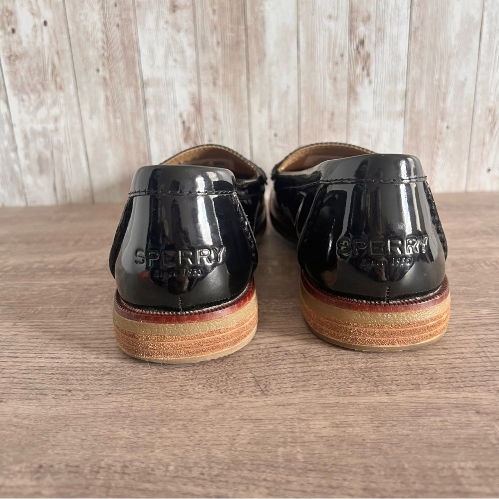 Sperry Topsiders Women’s Patent Leather Loafers Size 7.5 - Picture 4 of 6